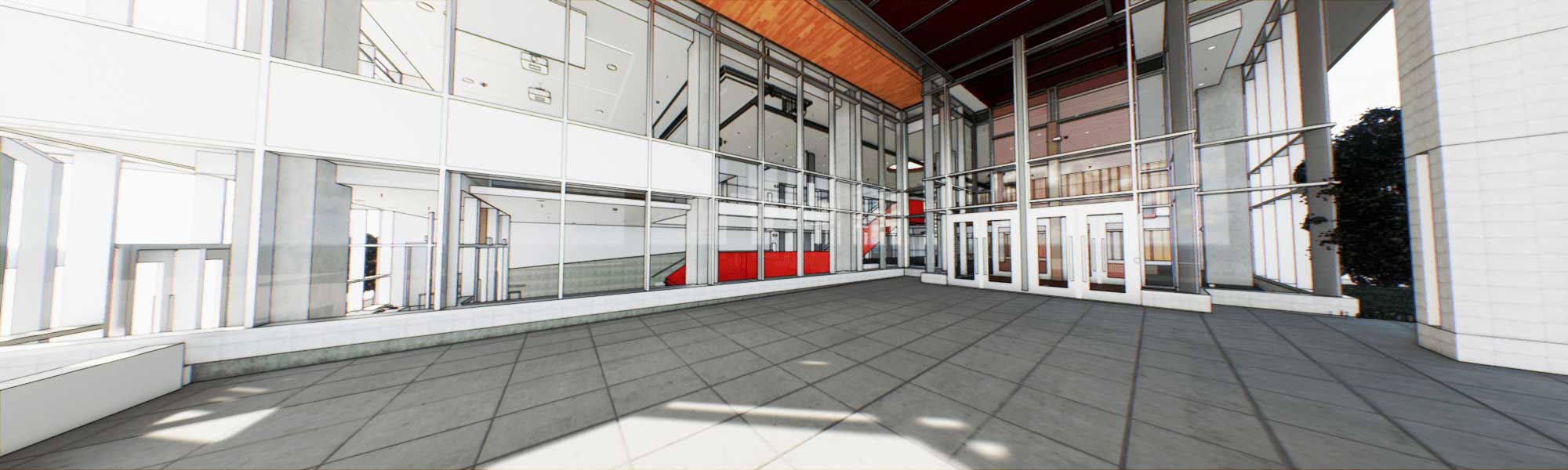 Rendering of a chemistry building